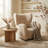 Pola Upholstered Wingback Chair