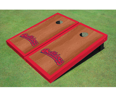 All American Tailgate NCAA Manufactured Wood Cornhole Set