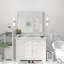 Miroir de salle de bain mural en verre trempé et métal Molly-1126552159-1126530364-1094644534
