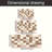3 Pcs Neutral Geometric Stripe Kitchen Rug, Modern Home Coffee Corner