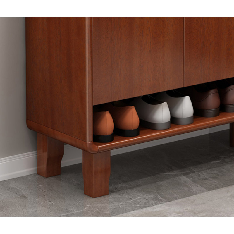 Solid Wood Shoe Storage Cabinet