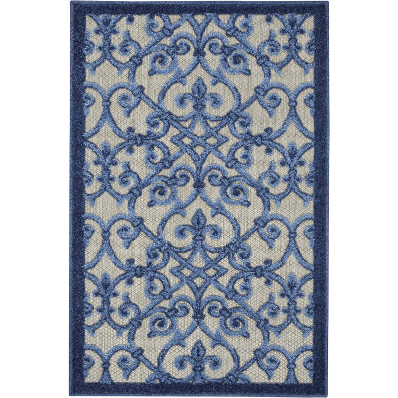 Aasto Ikat Indoor Rug, Rectangle 2'8" x 4'