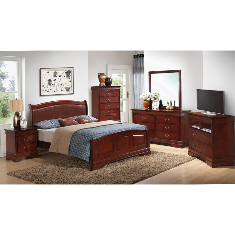 Lit tapissier Modern, Queen