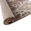 Tapis intérieur / extérieur brun / brun clair en polypropylène tissé à la machine 9 pi 10 po x 13 pi Brison-1846012533