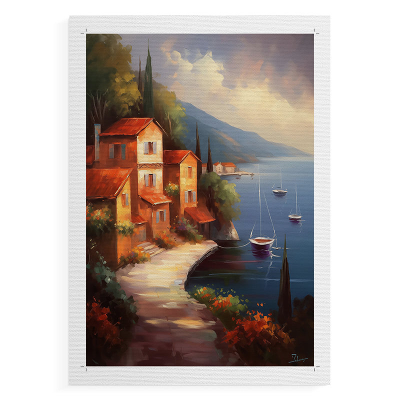 Paysages série CCLXV - Impression sur toile seulement - NON-CADRE, H 48 po x l 32 po