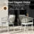 10 - Person Rectangular Outdoor Dining Set With Cushions-407831990-407831989