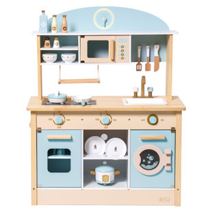 Ensemble de cuisine et d'accessoires de jeu en bois massif, ensemble de cuisine préscolaire, ensemble de jeu de cuisine pour enfants