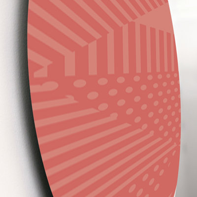 Abstract Wall Decor on Metal