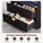 67" T 4-Tier Glass Display Cabinet with 2 Drawer and RGB Light-1904755010