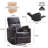 Luxurious Swivel Rocker Manual Recliner with Adjustable Pillows for Ultimate Comfort-339729844