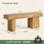 Banc d'entrée, banc en bois, siège de bout de lit-1637106804