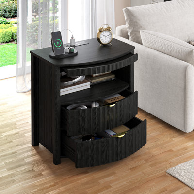 60cm W Bedside Table