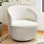 Fauteuil demi-tonneau pivotant 27 po
