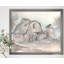Farmhouse Barn Gray V - reproduction d'art sur toile encadrée-48299287-48299286