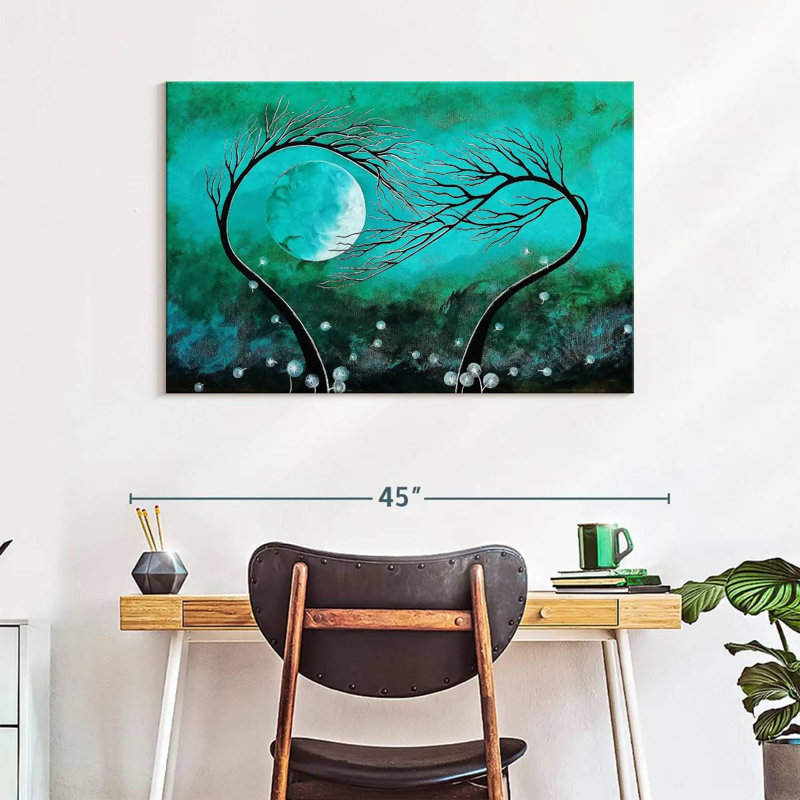 Kelan Emerald Dream, 26" H x 39" W