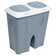 Annabesook 50 Litre Multi-Compartments Rubbish & Recycling Bin