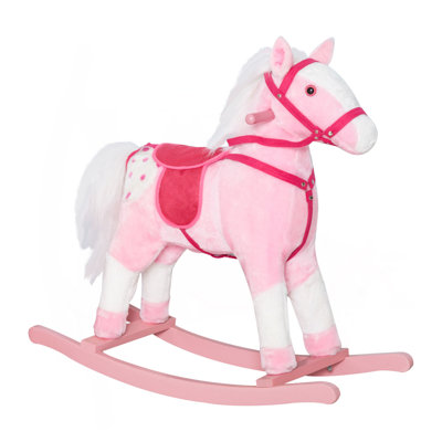 Cadeaux d'anniversaire roses pour enfants avec peluche