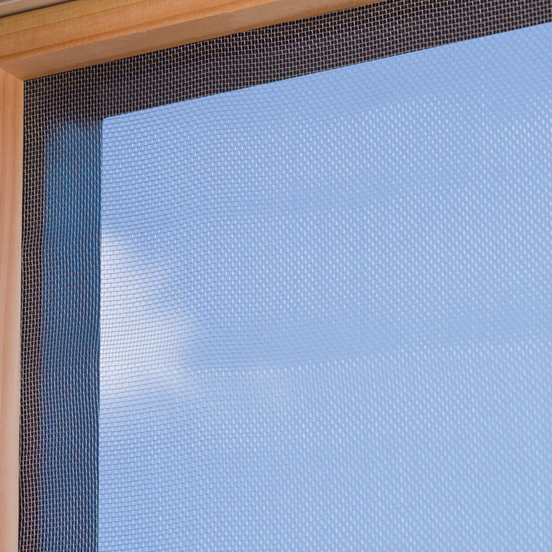 Nature Mosquito Net 1 x 2m Aluminium Grey