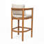 Tabouret d'extérieur en bois