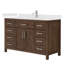 Beckett 54" Freestanding Single Bathroom Vanity with Quartz Top-349013793-349013798-355308199