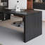 Bureau de direction en bois massif noir en L-1181497660-1181497650