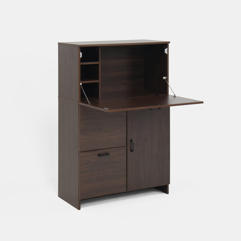Armoire de bureau avec tiroir de rangement et tablettes