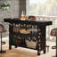 Unité de bar 63 po Modern Black