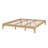 Bamboo Wood Platform Bed Frame-1525837006