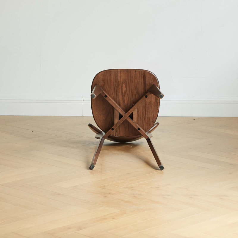 Nature Wood Dining Chair, Walnut, 4