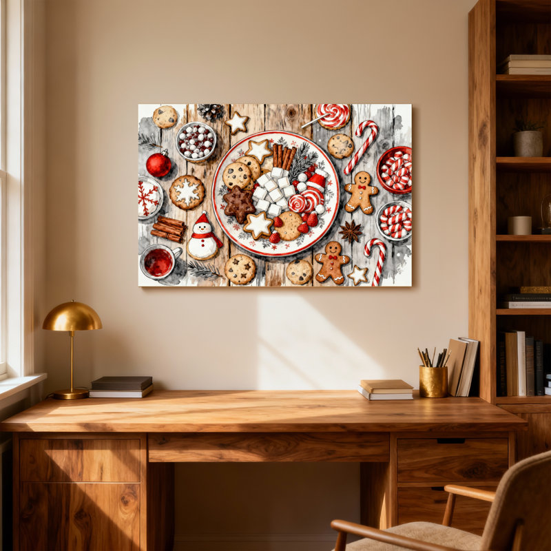 Christmas Christmas Cookies And Candy Pattern