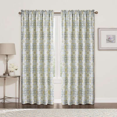Semi Sheer Curtain Pair