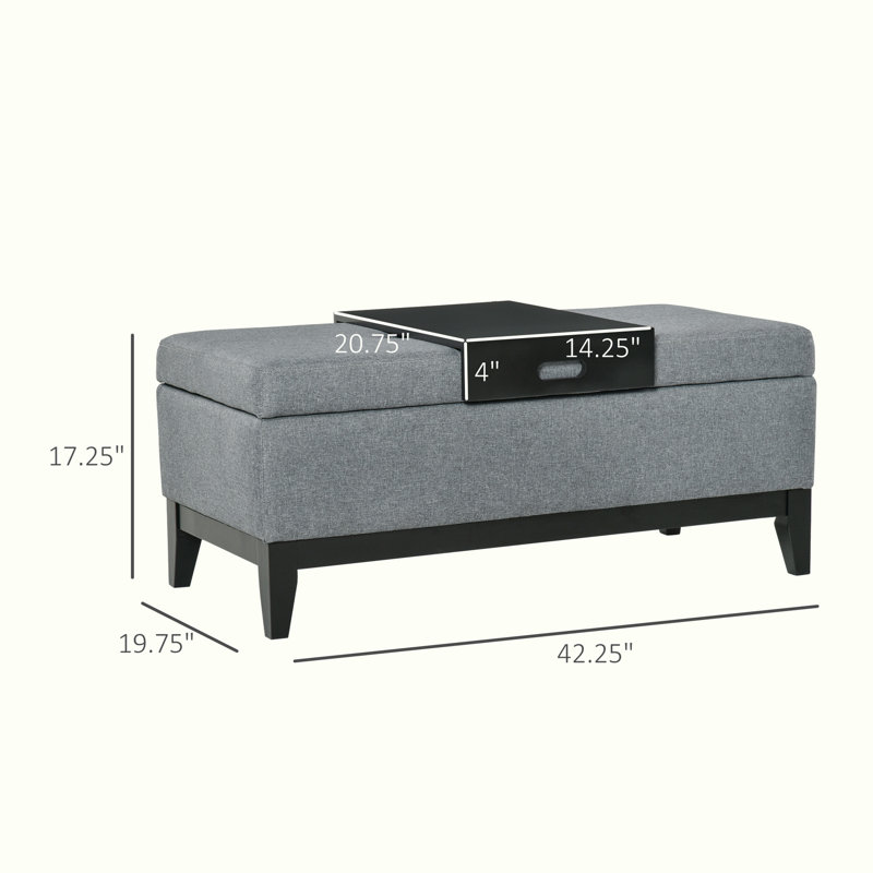 Banc de rangement