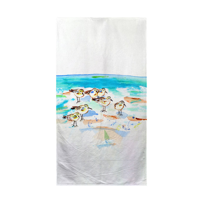Serviette de plage Parnassus Seven Sanderlings