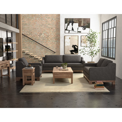 Deotis Wooden Frame & Base, Sofa