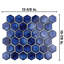 Hudson Due 2" x 2" Hex Porcelain Mosaic Wall & Floor Tile-727468291