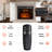 Electric Fireplace Insert, Recessed Fireplace Heater With Fire Cracking Sound, Remote Control & Timer