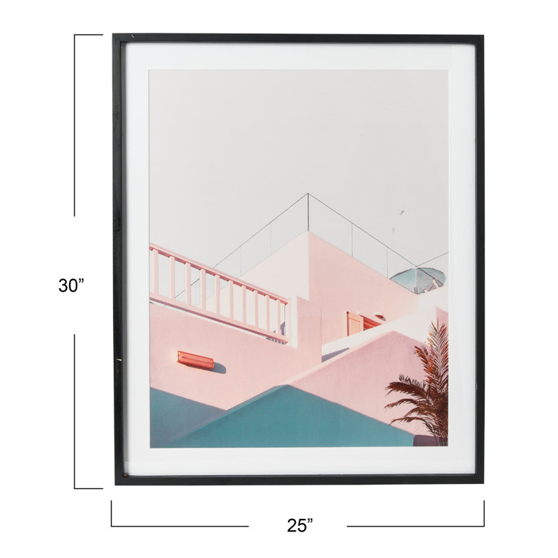Wood Framed Architecture Photograph
