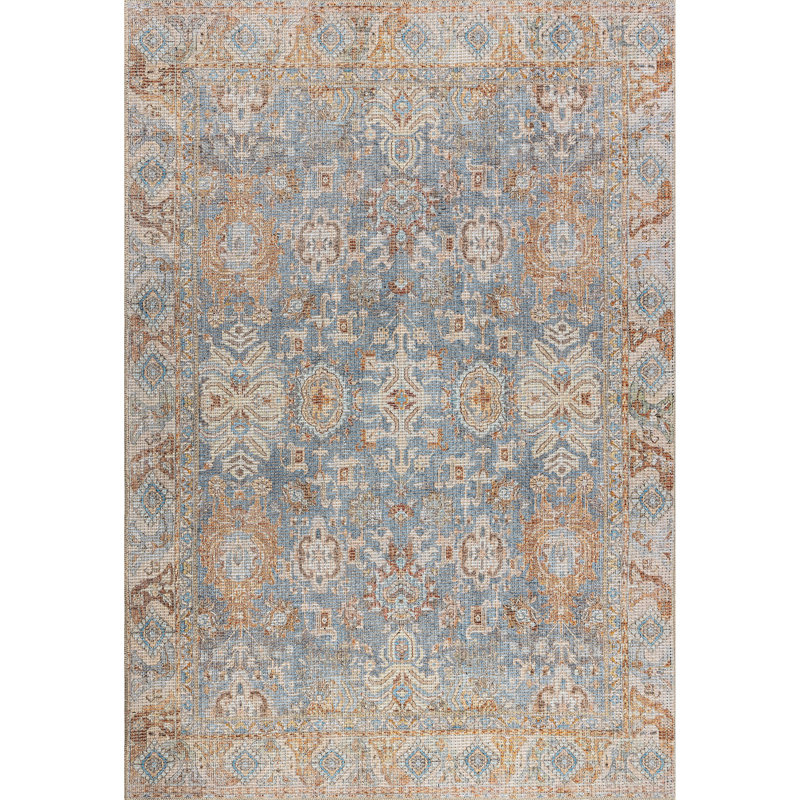 Tapis en coton Latryce, Rectangle 7 pi 6 po x 10 pi 6 po