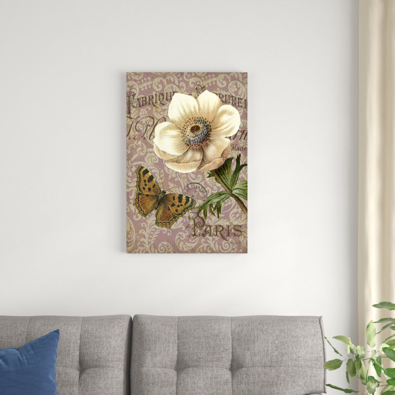 «Memories of Paris III» par Abby White, reproduction sur toile, H 30 po x l 20 po