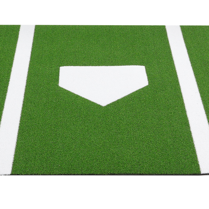 Baseball Softball Turf Training Mat, Green