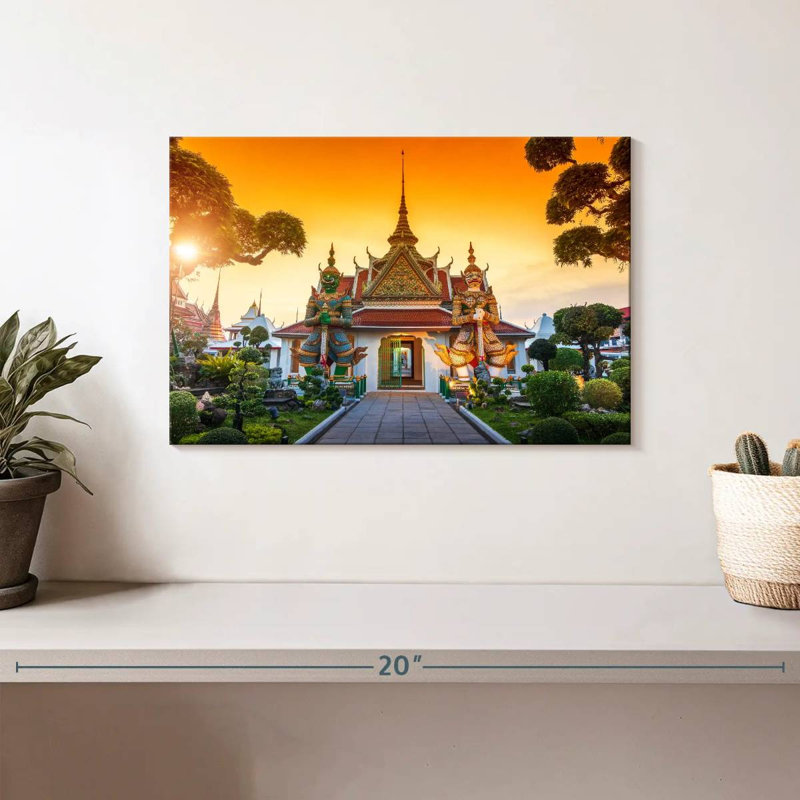 Adella Wat Arun Gate, 8" H x 12" W