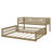Twin XL Over Queen Bunk Bed With Ladder-1672942876
