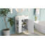 Meuble-lavabo sur pied simple 12,39 po avec plateau en bois manufacturé Rozzelle
