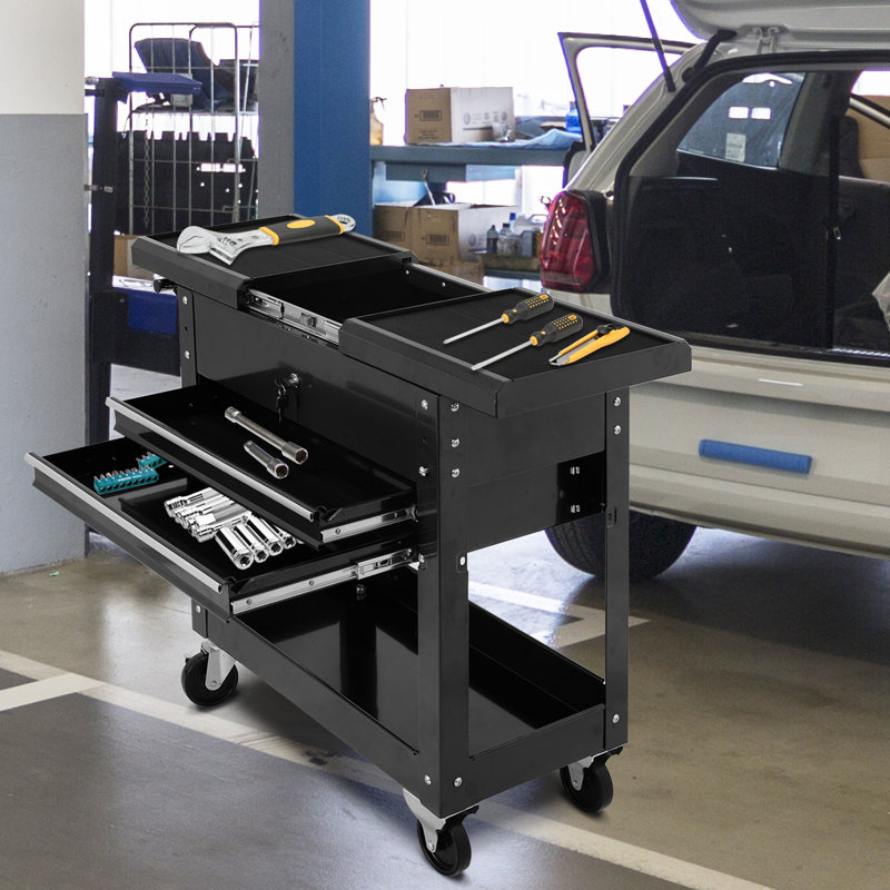 Emmetsburg 83cm H x 71cm W Utility Cart