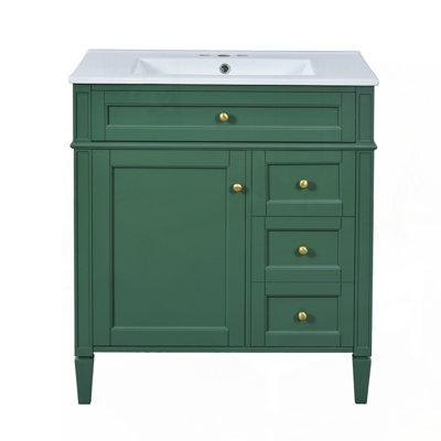 Meuble-lavabo moderne avec rangement spacieux et design élégant
