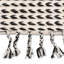 Tapis noir et ivoire Ezra-109299747