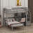 Kids Twin Loft Bed with Drawers-385413498