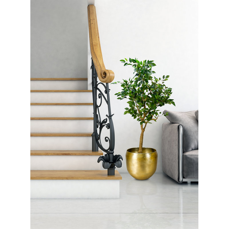 Raaghav Metal Cachepot, 13" H x 15.50" W x 15.50" D