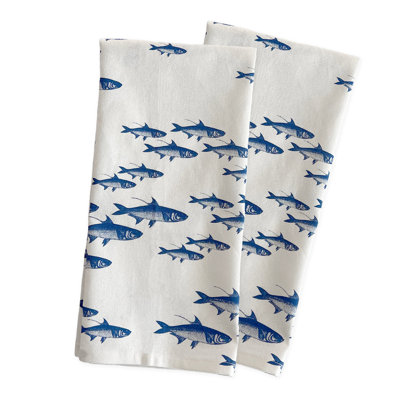 School Of Fish Tea Towel