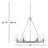 6 - Light Dimmable Wagon Wheel Chandelier-1599283249